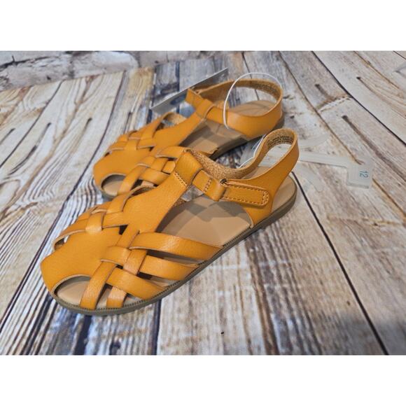Cat & Javk Brown Sandals Size Girls 12 NWT - Picture 2 of 4